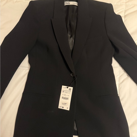 Zara Classic Black blazer - Picture 1 of 4